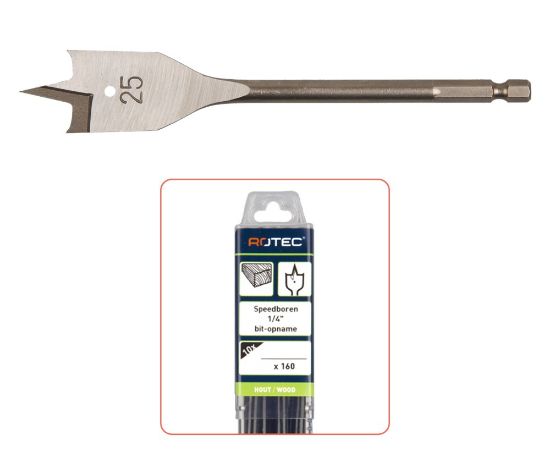 Afbeeldingen van ROTEC Speedboor ¼" bit-aansluiting