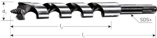 Afbeeldingen van ROTEC Slangenboor GOLD-LINE SDS-plus