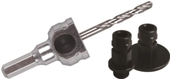 Afbeeldingen van ROTEC Starterkit Quick-Change zeskant HSS inclusief 2 adapters t.b.v. gatzagen 527