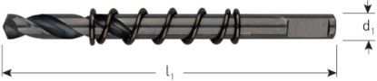 Afbeeldingen van ROTEC Centreerboor + uitwerpveer t.b.v. 535.XXX1