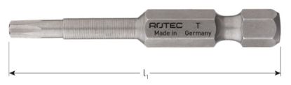 Afbeeldingen van ROTEC Krachtbit ¼" PRO E6,3 BASIC TORX 10x