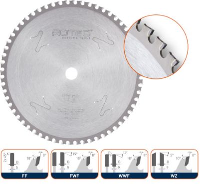 Afbeeldingen van ROTEC Zaagblad Dry-Cutter HM bouwstaal