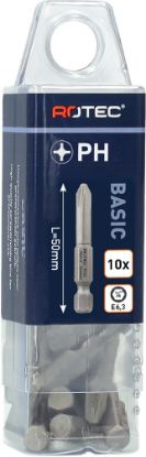 Afbeeldingen van ROTEC Krachtbit ¼" PRO E6,3 BASIC PH 10x