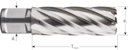 Afbeeldingen van ROTEC Kernboor HSS SILVER WELDON 19 55MM