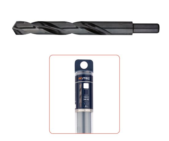 Afbeeldingen van ROTEC Metaalboor HSS-R DIN338 type N S=13MM