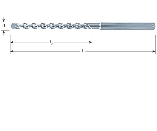 Afbeeldingen van ROTEC Hamerboor SDS-Max 2-snijder