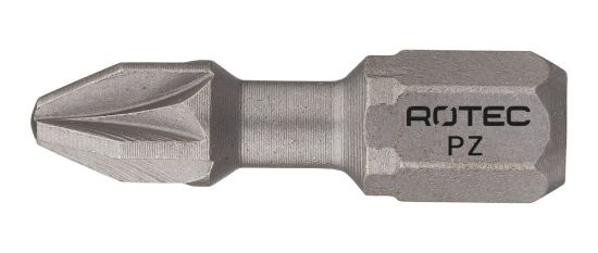 Afbeeldingen van ROTEC Torsionbit ¼" PRO C6,3 BASIC PZ 25MM 2x