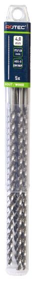 Afbeeldingen van ROTEC Houtspiraalboor HSS DIN1869 TL 5x