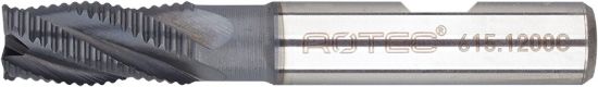 Afbeeldingen van ROTEC Ruwfrees HSS-E type HR DIN844 kort AlCrN-gecoat