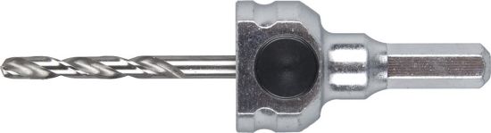 Afbeeldingen van ROTEC Quick-Change houder zeskant met HSS centreerboor gatzagen 527