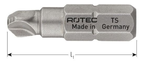 Afbeeldingen van ROTEC Schroefbit ¼" PRO C6,3 BASIC TS 25MM 2x