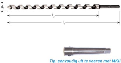 Afbeeldingen van ROTEC Slangenboor GOLD-LINE