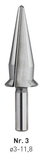Afbeeldingen van ROTEC Conische plaatboor HSS met aanslag
