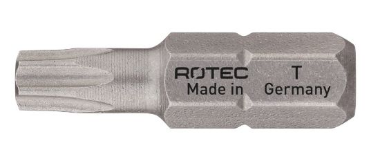 Afbeeldingen van ROTEC Schroefbit ¼" PRO C6,3 BASIC TORX 25MM 2x