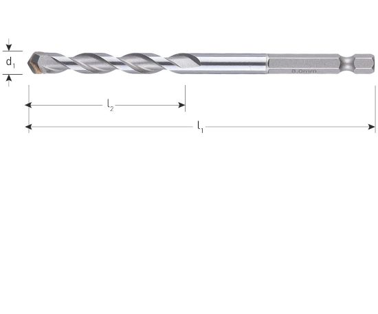 Afbeeldingen van ROTEC Multifunctionele boor UNIDre ¼" aanslag 10x