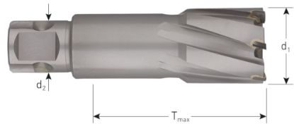 Afbeeldingen van ROTEC Kernboor HM HARD-LINE universeel 19 55MM