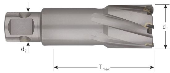 Afbeeldingen van ROTEC Kernboor HM HARD-LINE universeel 19 55MM