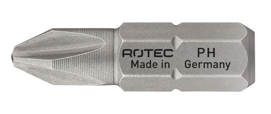 Afbeeldingen van ROTEC Schroefbit ¼" PRO C6,3 BASIC PH 25MM 2x