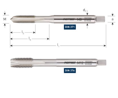 Afbeeldingen van ROTEC Machinetap HSS-E OPTI doorlopend