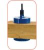 Afbeeldingen van ROTEC Houtdoorvoerboor BimCo TMax=150MM inclusief adapter en centreerboor