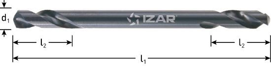 Afbeeldingen van ROTEC Plaatwerkboor IZAR HSS-G dubbelzijdig type N