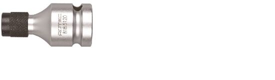 Afbeeldingen van ROTEC Bithouder ¼"-C6,3 met snelspan opname binnen vierkant