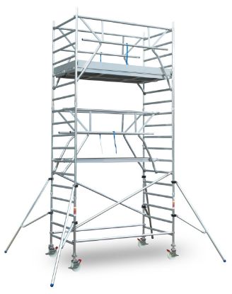 Afbeeldingen van Steiger 135X245CM 830X1020CM 2-zijdige VLL