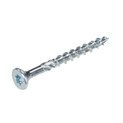 Afbeeldingen van WINTECH spaanplaatschroef platkop TX20 RVS A2 4X45MM
