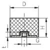 Afbeeldingen van VERPAS Trillingsdemper E 30X20 M8