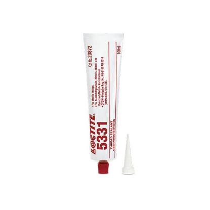 Afbeeldingen van LOCTITE Schroefdraadafdichting SI 5331 vloeibaar wit t.b.v. kunststof & metaal 100ML