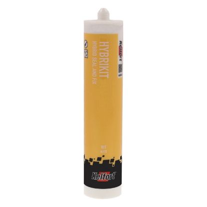 Afbeeldingen van KELFORT Hybrikit MS-poly zwart lijmen/voegen 290ML