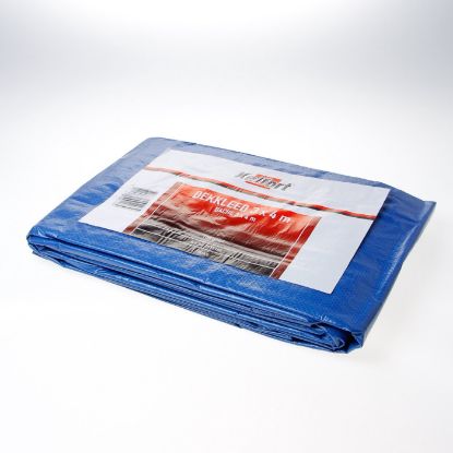 Afbeeldingen van KELFORT Dekzeil blauw 130g/M² 3X4M