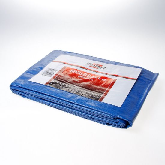Afbeeldingen van KELFORT Dekzeil blauw 130g/M² 3X4M