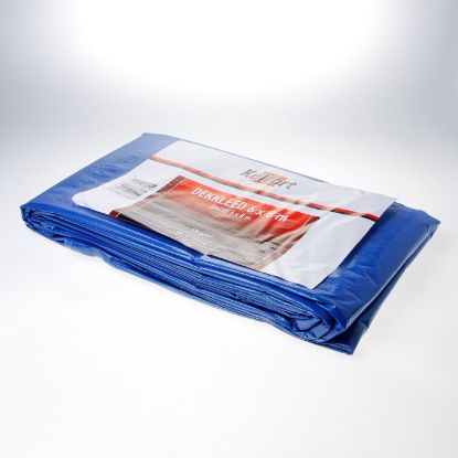 Afbeeldingen van KELFORT Dekzeil blauw 130g/M² 6X8M