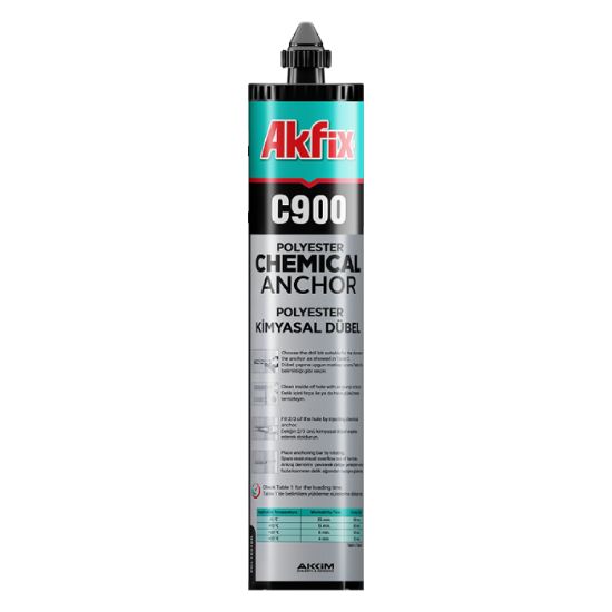 Afbeeldingen van AKFIX Chemisch Anker C900 Polyester basis 300ML
