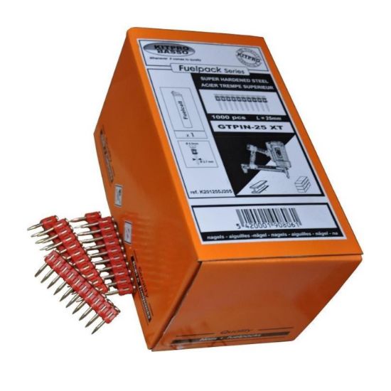 Afbeeldingen van KITPRO BASSO Betonspijkers staal GTPIN30 XT 1000x