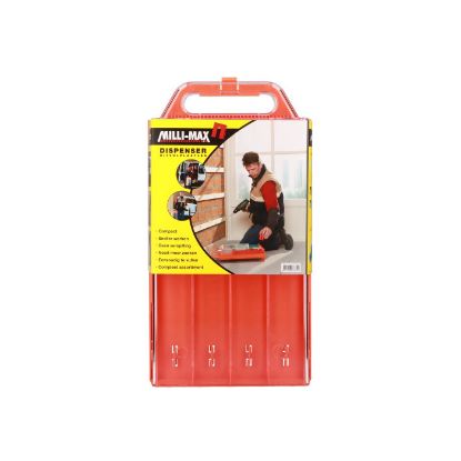 Afbeeldingen van MILLIMAX Dispenser tbv uitvulplaatjes oranje