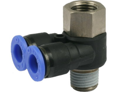 Afbeeldingen van Dubbele open banjo PIF 10MM R⅜"