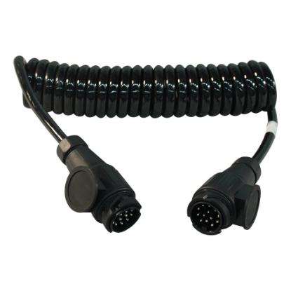 Afbeeldingen van Spiraalkabel 13-polig 3,5M