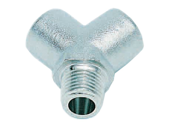 Afbeeldingen van Y-draadfitting ¼" binnendraad/buitendraad/binnendraad