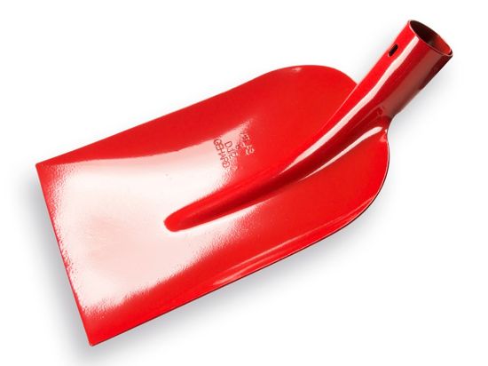 Afbeeldingen van ATLAS Betonschop extra gehard rood gelakt ½