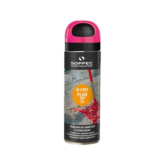 Afbeeldingen van SOPPEC Markeerverf TP fluor roze 500ML