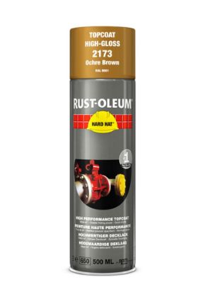 Afbeeldingen van RUST-OLEUM Deklaag RAL8001 bruin 500ML