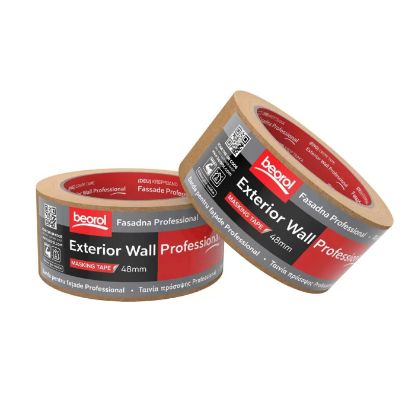 Afbeeldingen van BEOROL Masking tape Exterior Wall Prof 48MM 50M